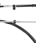 Detailed view of the 15Ft Throttle And Shift Remote Control Cable For Mercury MerCruiser And Force Marine Boats 2 Pack