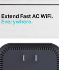 Close-up of Speedy WiFi Extender Repeater And Booster For Home Use Covers Up To 10000 Sq Ft And Supports 80 Devices With Ethernet Port