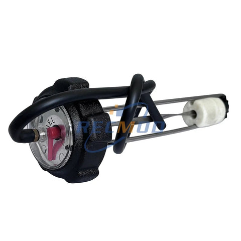 Fuel Gauge Gas Cap For Arctic Cat ATV Bearcat 454 1996-1998 And 300 400 500 1998-2000 Stainless Steel And Plastic Gauge Assembly 0470-369 0470-315 7J204070, black float assembly