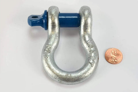 Heavy Duty Forged Steel Bow Shackle Half Inch Two Ton Screw Pin Clevis Kit Rock Solid Offroad Towing And Winching Recovery Gear Built Like A Tank For Trail Rigs