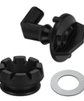 Beefed Up Hood Latch Toggles With Grommets And Washers Kit for Polaris RZR UTV models, featuring latch, grommet, and washer