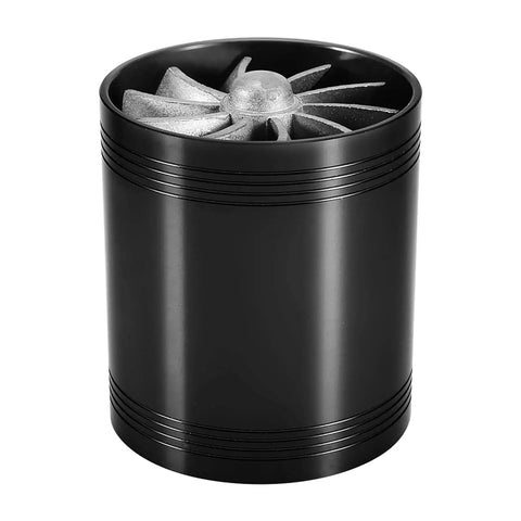 Dual Turbine Air Intake Turbonator Performance Kit For Most Vehicles Fuel Saver System Universal Acceleration Enhancement Black Air Intake Upgrade For Faster Throttle And Better Gas Mileage