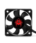 RC Car Cooling Fan Heatsink Set 25mm 30mm 35mm 40mm 45mm 50mm High Speed Beefed Up 28000RPM ESC Fan frontal view with black blades