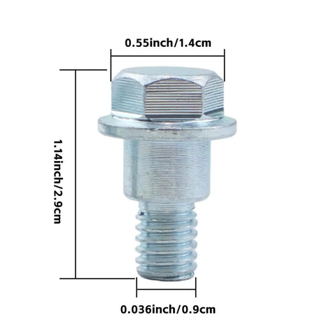 Premium Replacement Shoulder Bolts Compatible With Husqvarna 2042LS 2348LS 532196539 Heavy Duty precision hardware 1.14 inch long