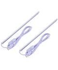 Double LED Light Bar Kit For 3D Printer Enclosures 5W Each 6000K White Light USB Powered Aluminum Body with cables