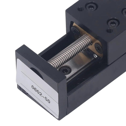 Smooth Operator Dead Quiet Linear Slide Actuator Rock Solid Monorail Mini Drawer Slide For DIY CNC Router XYZ Stage Heavy Duty Precision Metal Guide Track detail, showcasing internal components and smooth operation.