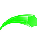 Illustration of a green trimmer line representing Maxi Edge 0.08 Inch 140 Foot Commercial Grade Trimmer Line For Straight And Curved Shaft Trimmers.