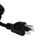 Flush Mount Power Outlet With Heat Resistant Pc Body Legit Fire Proof Design Clean Wire Routing No Sweat Wall Install For Modern Homes And Fast Room Refreshes, black power cord with plug.