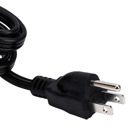 Flush Mount Power Outlet With Heat Resistant Pc Body Legit Fire Proof Design Clean Wire Routing No Sweat Wall Install For Modern Homes And Fast Room Refreshes, black power cord with plug.