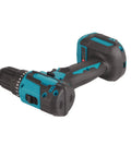 Heavy Duty Cordless Drill Driver With 23 Plus One Torque Settings And 1700 Rpm Speed featuring a blue and black design for precision home and professional projects.