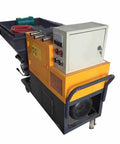 Premium Portable Mortar Sprayer Machine For Wall Plaster And Stucco Application Multifunctional Cement Pump For Construction Sites Gypsum Coating Device With High Efficiency Spray Head side view of machine with hopper and controls.