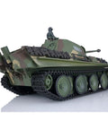 1 16th Scale Panther G RC Tank With Infrared Combat And Hull Recoil, 2 4G Radio, Henglong 7 Mainboard, rear view