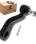 Chevy Pitman Arm Replacement Kit For Front Steering Gearbox To Steering Linkage Keeps Your Ride Steering Tight Fits C1500 C2500 1988-2000, black steel arm, box and cotter pin