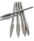 Archery Field Points Set For Target Practice 100 120 150 200 Grain Pro Grade Stainless Steel For 4.2mm Shafts