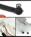Electric Fuel Pump Module Assembly For Lincoln Navigator 2003 2004 V8 5.4L showing connector and internal components for replacement.