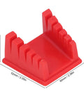 Super Secure Ycauty Soldering Station Clamp Set With Magnetic Holder, red plastic clamp for stable wire support.
