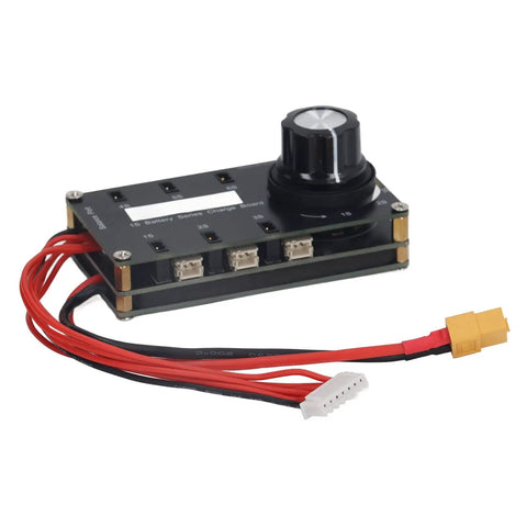 Gotta Grab This Top Shelf GNB27 PH2.0 Balance Charge Adapter for RC vehicles, featuring six charging slots and knob switch.