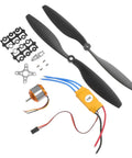 Pro RC Hobbyist Gear Pack Electronic Speed Controller And Screw Propellers With Aircraft Tools For RC Planes Helis Quadcopters