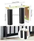 Six Inch Gate Roller Guide For Sliding Gates With L Bracket Universal Adjustable Heavy Duty Sliding Gate Rollers Black Gate Kit