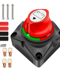 Built Tough Battery Disconnect Switch 12V To 48V DC 275A Waterproof Master Isolator with connectors and hardware
