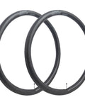 Beefy 700C Bicycle Inner Tubes With 48mm Presta Valve For 700x35c 38c 40c 42c 43c, Fits Mountain Gravel Hybrid Road Bikes, Durable Replacement Tubes, 2 Pack