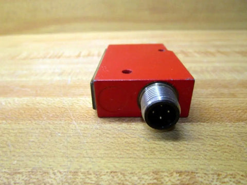 Photoelectric Sensor Retroreflective With Transparent Media PNP LO DO M12 Connector 10-30 VDC PRK 18-4 DL4 50080153 front view