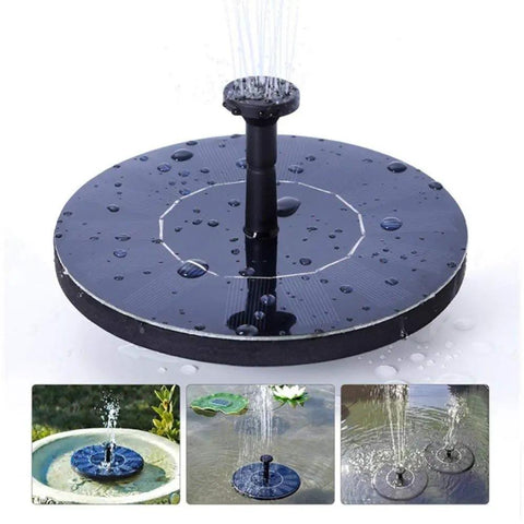 Sun Powered Bird Bath Fountain Pump 1.5W For Garden Patio Pond And Pool Floating Water Pump No Batteries Needed Easy Setup