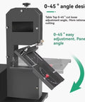 Desktop Woodworking Wire Saw With 800 Watt Motor And Hella Precise 1750 Rpm Speed For Smooth Straight Cuts and adjustable 0-45° angle design.