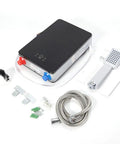 Tankless Water Heater On Demand 6500W 220V Instant Hot Water for Bath and Shower, Wall Mount, Black Red Finish components