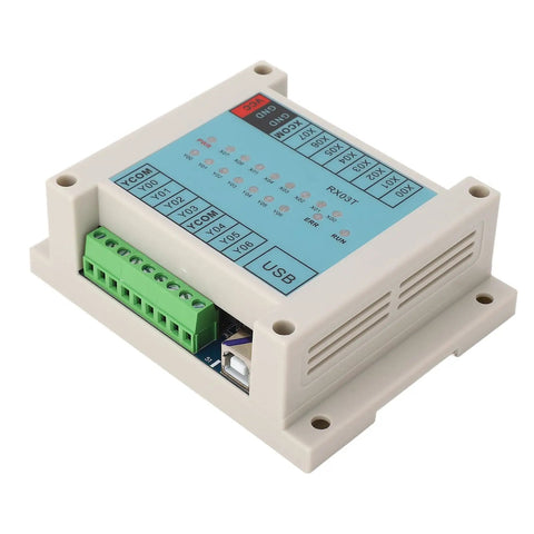 Programmable Logic Controller PLC Position Switch for 12V to 24V Systems Ready for Heavy Duty Automation in white casing
