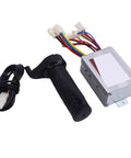 Electric Motor Controller Throttle Grip Beefy High Efficiency Aluminum Alloy For Electric Bikes Tricycles And Motorcycles With Precise Speed Control And Built In Safety Protections