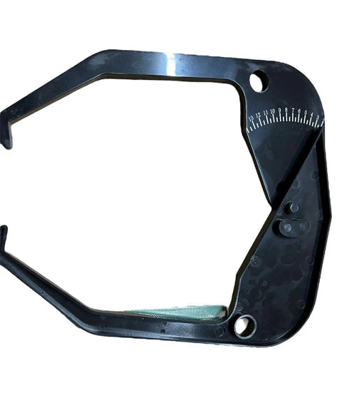 Heavy Duty Tire Balancer Caliper Gauge For Rim Width Measurement Precision Automotive Shop Tool Featuring Hella Accurate Etched Scale And Grease Monkey Approved Abs Durability For Every Rig