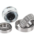 Trailer Wheel Hub Kit 4 Pack For 5200 And 6000 LB Axles Beefed Up Cr Steel Alloy Bearings and Seals