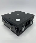 Base of Ultra Light 6 Inch Portable Dobsonian Telescope For Travel, showing compact square design with mounting details.