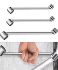 Heavy Duty Spring Pipe Bender Tool For 20 To 25Mm Water Pipes galvanized steel tool used for shaping pipes in hand.
