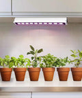 Indoor plants under 24 Inch Full Spectrum LED Plant Grow Light With Red Spectrum Boost For Budding And Flowering, 60 Watt Equivalent