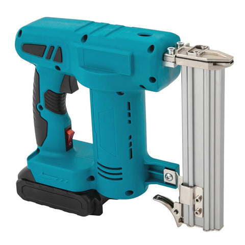 Top Shelf Cordless Brad Nailer 100W Copper Motor Shoots Smooth At 80 Nails Per Minute Rust Resistant Tip Complete Pro Rig With Charger And Tough Case Rock Solid Choice For Woodworking Carpentry And Upholstery Jobs