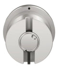 Bottom view of Ultra Fast Kitchen Garbage Disposal With Power Cord, showcasing EZ Mount for No Fuss Install on sink.