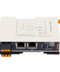 High Performance Edges Expandable IO Module For Industrial IoT And Smart Factories With Rugged, Rock Solid Hardware, Versatile Protocol Support Including Modbus, Grouped Active Reporting, Customizable JSON, And Easy Plug And Play Integration front view