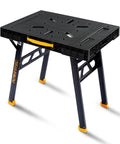 Beast Of A Heavy Duty Portable Folding Work Table With A 33 Point 5 Inch By 24 Inch Surface Handles Up To 1650 Lbs