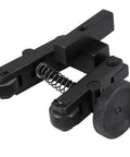 Four Wheel Knurling Tool for Mini Lathe with Adjustable Shank and Spring Action, heavy duty 45 carbon steel body, two knurling wheels