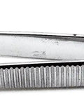 16cm Stainless Steel Foil Cotton Tweezer And Dressing Pliers Set 2 Piece With Serrated Beak For Dental Procedures And Diagnostics Pro Grade Dental Forceps Kit For Clinic Use High Precision Instruments, side view