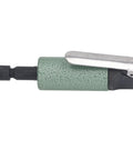 Heavy Duty Shop Workhorse 25000 Rpm Pneumatic Air Die Grinder with quarter inch hex chuck and press lever switch side view.