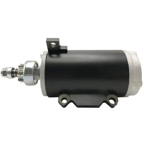New Marine Starter Replacement For Johnson And Evinrude Outboard Motors 85 To 140 HP, Plug And Play Fit For 1973 To 1998 Models Side View