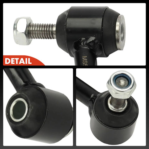 Close-up of Two Pack Rear Sway Bar Links For Chevy Malibu, Impala, Malibu Limited, Buick LaCrosse And Regal Stabilizer