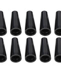 10 Pack Flux Airless Nozzles For MIG Welders 100L Pro 100L Pro 175L heavy duty black nozzles arranged in rows