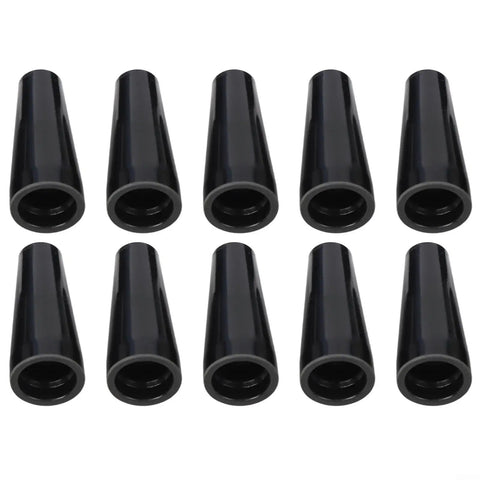 10 Pack Flux Airless Nozzles For MIG Welders 100L Pro 100L Pro 175L heavy duty black nozzles arranged in rows