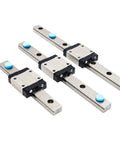 Plug And Play Linear Guide Rail With Block For CNC And 3D Printer C Or H Type High Precision Smooth Motion For Small Machines Compact Design With Pre Drilled Holes For Quick Alignment And Easy Installation In Tight Spaces, MGN12H linear rail set