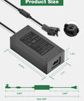 Recliner Power Cord Replacement 2 Pin AC DC Switching Power Supply For Electric Recliners 29V Easy Install No Fuss Plug And Play, black 29V adapter with 2-pin cord, 4.6 x 2.3 x 1.4 in
