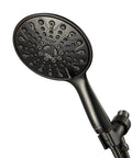 Handheld Shower Head 6 Inch Rainfall Face With High Pressure And 6 Spray Settings Including Power Rain, Massage, Rain, Shampoo Rinse